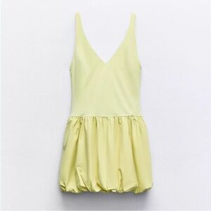 Zara mini balloon dress